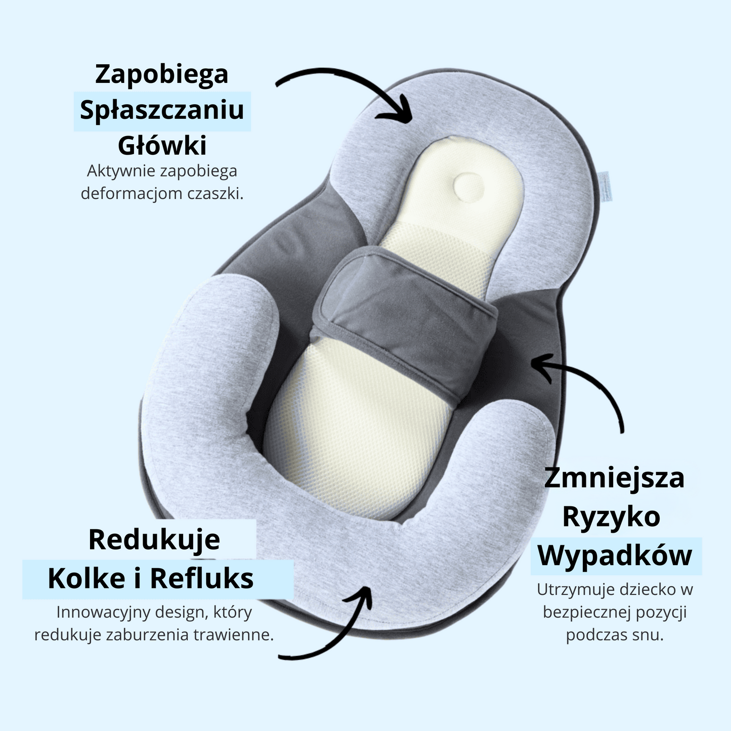 Senny Maluszek™ - Hipoalergiczne Łóżeczko dla Niemowląt