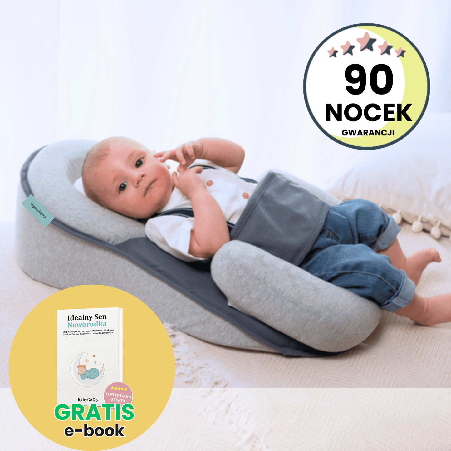 Senny Maluszek™ - Hipoalergiczne Łóżeczko dla Niemowląt